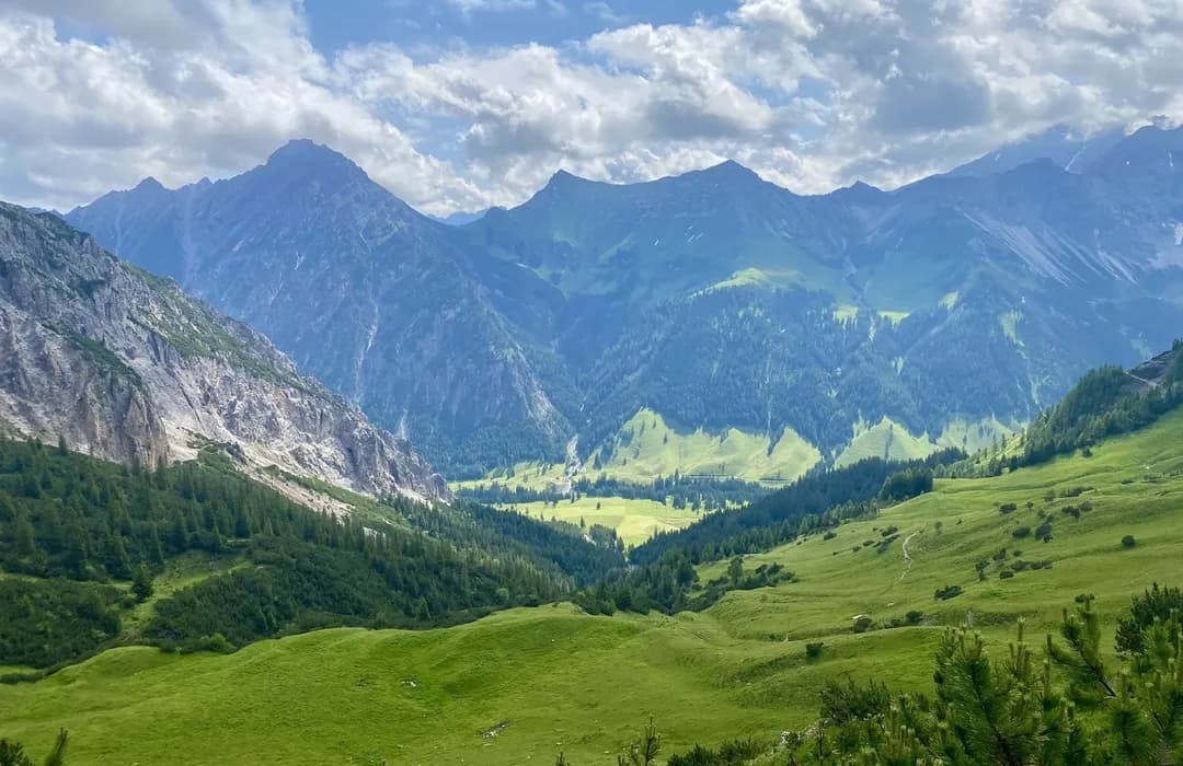 Solo Travel in Triesenberg, Liechtenstein: Spring Hiking