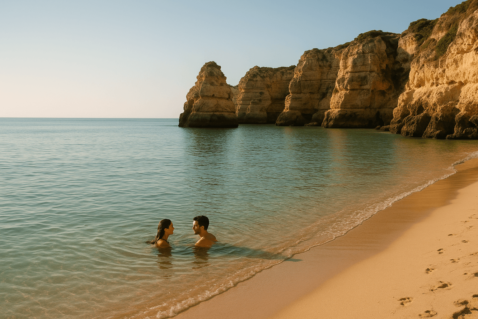 Portugal Algarve coast and wine country in spring