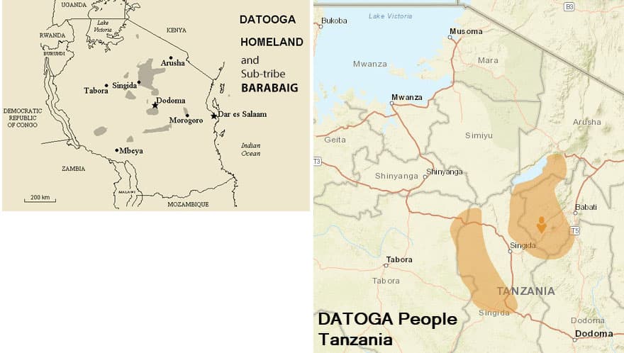 Maasai boma village with traditional huts and beaded jewelry, representing cultural heritage in Tanzania
