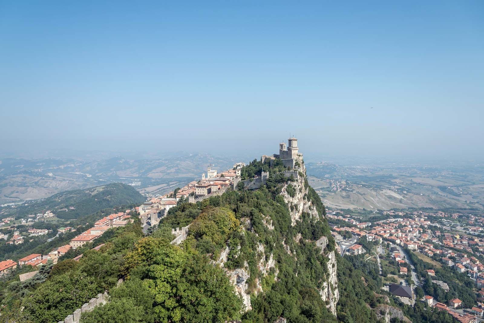 Getting to Poggio di Chiesanuova, San Marino