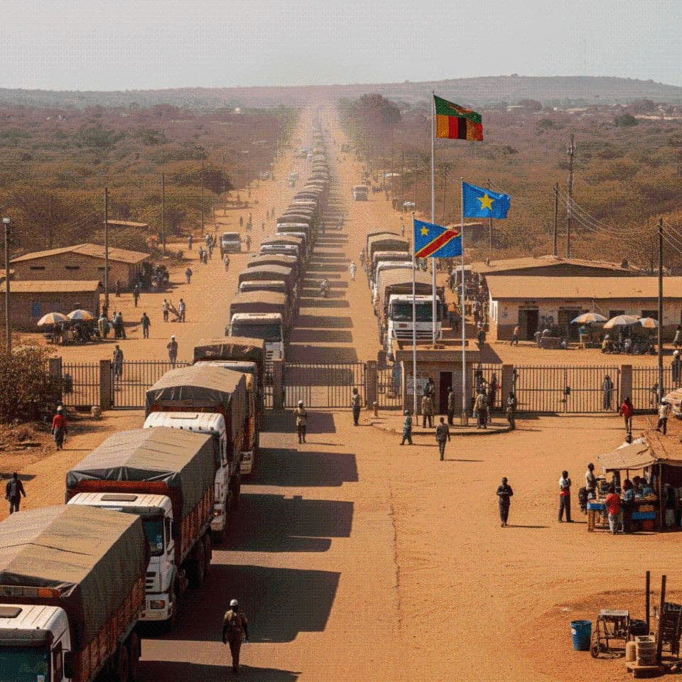 Slow Travel in Chililabombwe, Zambia