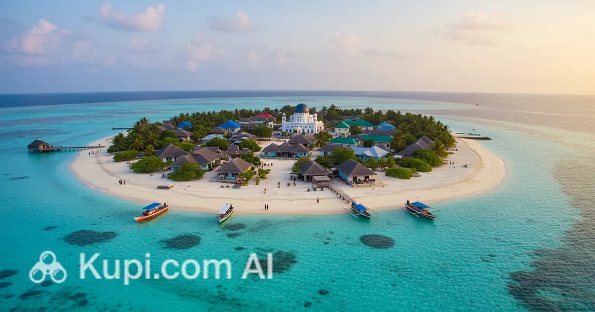 Veymandoo, Maldives beach with white sand, turquoise water, and sunny spring weather